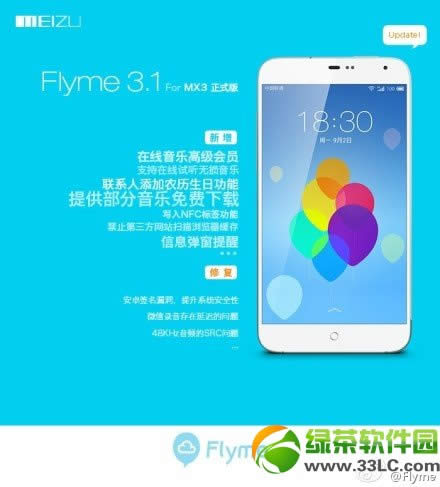 Flyme OS3.1 For MX3ʽ̼dl(f)1