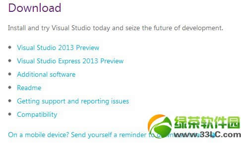 
Visual Studio 2013ٷʽwin8Ϲ