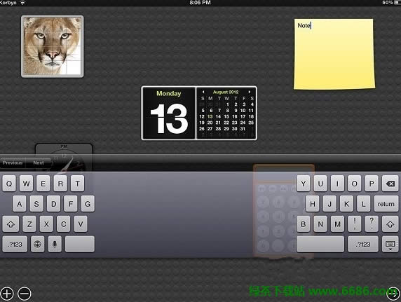 ƵOS X Mountain Lion for iPad DreamBoard}