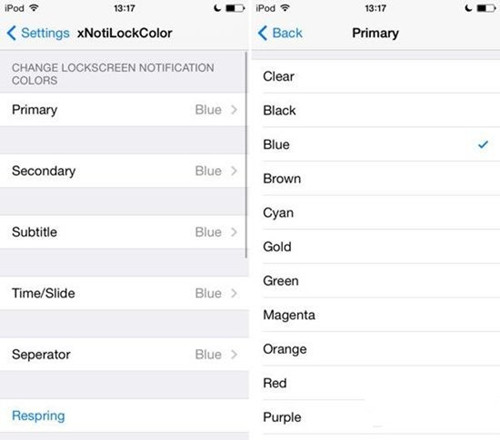 iOS9޸֪ͨɫ_iOS9ԽxNotiLockColor ޸֪ͨɫ