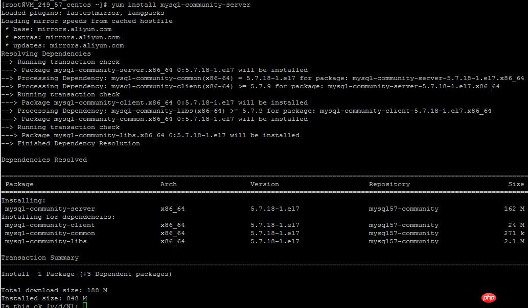 LinuxMySQL5.7.18 yumʽжصװ⣨ͼģ