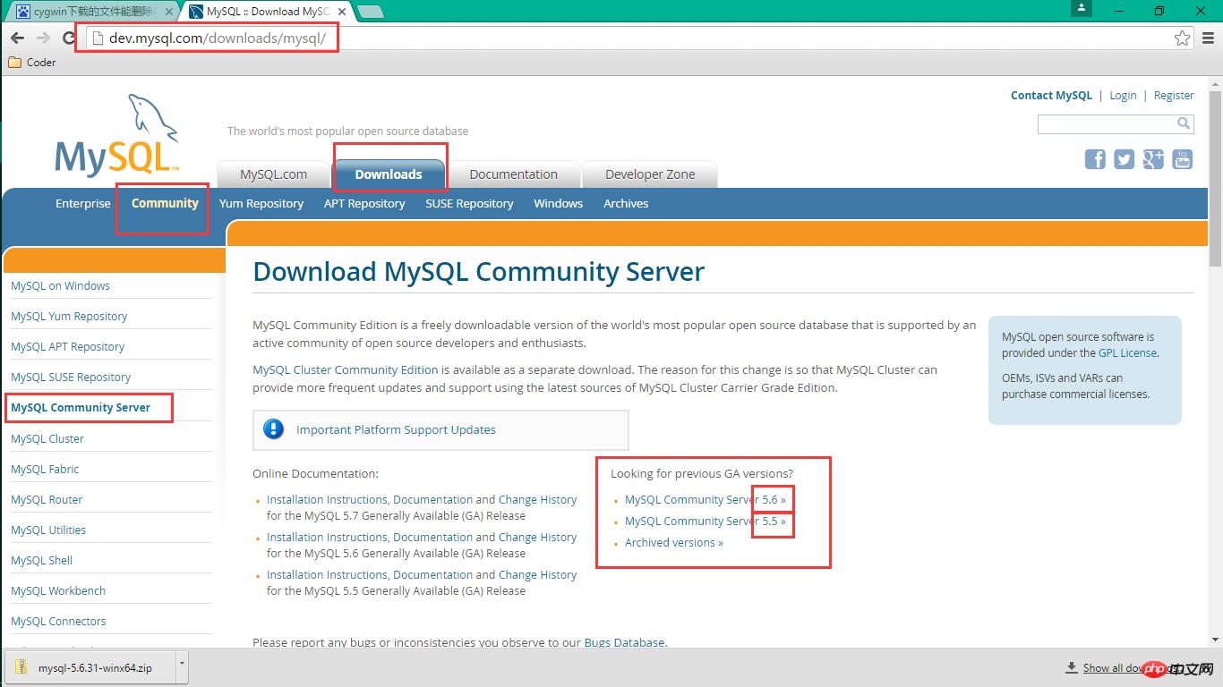 
ϸ˵˵MySQL5.6.31 winx64.zipװõͼ˵̳